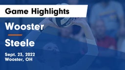 Wooster  vs Steele  Game Highlights - Sept. 23, 2022