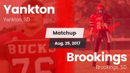 Matchup: Yankton  vs. Brookings  2017