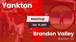 Matchup: Yankton  vs. Brandon Valley  2017