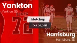 Matchup: Yankton  vs. Harrisburg  2017