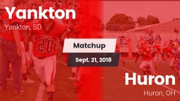 Matchup: Yankton  vs. Huron  2018