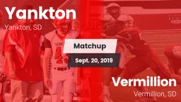 Matchup: Yankton  vs. Vermillion  2019