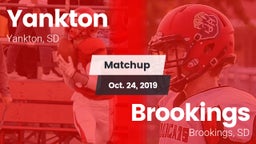 Matchup: Yankton  vs. Brookings  2019