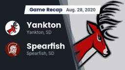 Recap: Yankton  vs. Spearfish  2020