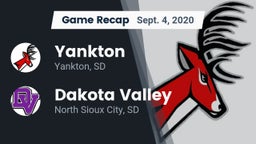 Recap: Yankton  vs. Dakota Valley  2020