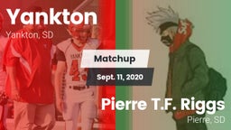 Matchup: Yankton  vs. Pierre T.F. Riggs  2020