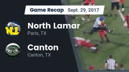Recap: North Lamar  vs. Canton  2017