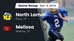 Recap: North Lamar  vs. Melissa  2018