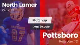 Matchup: North Lamar High vs. Pottsboro  2019