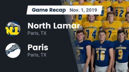 Recap: North Lamar  vs. Paris  2019