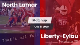 Matchup: North Lamar High vs. Liberty-Eylau  2020