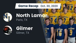 Recap: North Lamar  vs. Gilmer  2020