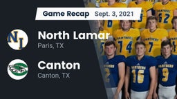 Recap: North Lamar  vs. Canton  2021