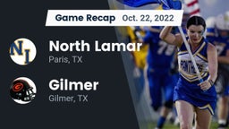 Recap: North Lamar  vs. Gilmer  2022