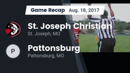 Recap: St. Joseph Christian  vs. Pattonsburg  2017
