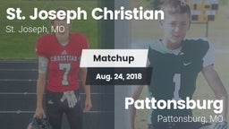 Matchup: St. Joseph Christian vs. Pattonsburg  2018