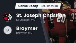 Recap: St. Joseph Christian  vs. Braymer  2018