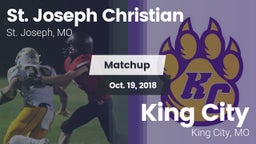Matchup: St. Joseph Christian vs. King City  2018