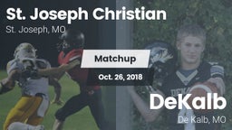 Matchup: St. Joseph Christian vs. DeKalb  2018
