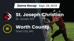 Recap: St. Joseph Christian  vs. Worth County  2018