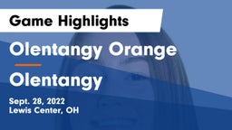 Olentangy Orange  vs Olentangy  Game Highlights - Sept. 28, 2022