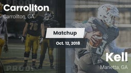 Matchup: Carrollton High vs. Kell  2018