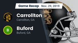 Recap: Carrollton  vs. Buford  2019