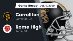 Recap: Carrollton  vs. Rome High 2020