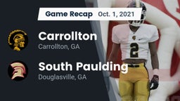 Recap: Carrollton  vs. South Paulding  2021