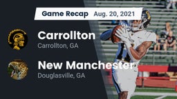 Recap: Carrollton  vs. New Manchester  2021