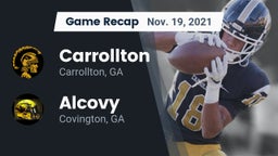 Recap: Carrollton  vs. Alcovy  2021