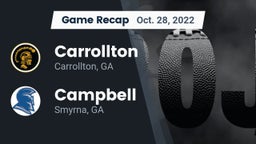 Recap: Carrollton  vs. Campbell  2022