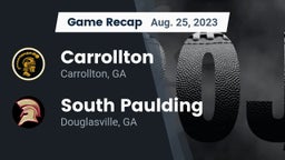 Recap: Carrollton  vs. South Paulding  2023