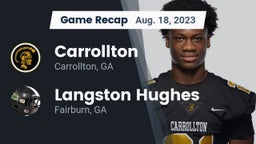 Recap: Carrollton  vs. Langston Hughes  2023