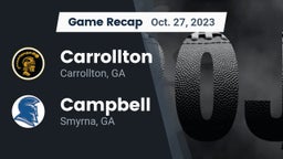 Recap: Carrollton  vs. Campbell  2023