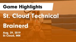 St. Cloud Technical  vs Brainerd  Game Highlights - Aug. 29, 2019