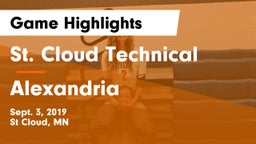 St. Cloud Technical  vs Alexandria  Game Highlights - Sept. 3, 2019