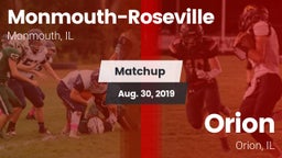 Matchup: Monmouth-Roseville vs. Orion  2019