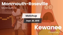 Matchup: Monmouth-Roseville vs. Kewanee  2019