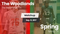 Matchup: The Woodlands High vs. Spring  2017
