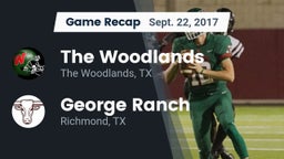 Recap: The Woodlands  vs. George Ranch  2017
