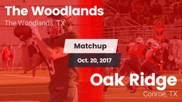 Matchup: The Woodlands High vs. Oak Ridge  2017