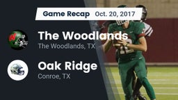 Recap: The Woodlands  vs. Oak Ridge  2017