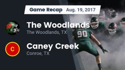Recap: The Woodlands  vs. Caney Creek  2017