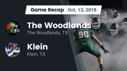 Recap: The Woodlands  vs. Klein  2018