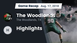 Recap: The Woodlands  vs. Highlights 2018