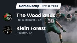 Recap: The Woodlands  vs. Klein Forest  2018