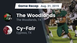 Recap: The Woodlands  vs. Cy-Fair  2019