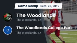 Recap: The Woodlands  vs. The Woodlands College Park  2019