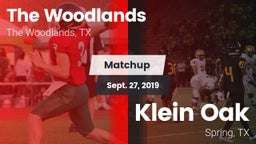 Matchup: The Woodlands High vs. Klein Oak  2019